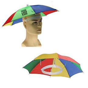 Multicolor Rainbow Umbrella Hats Cap