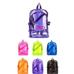 Transparent  Backpack School Bag