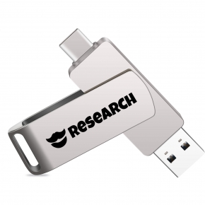 Custom Swivel USB Flash Drive