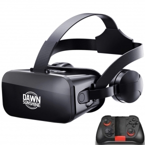 Virtual Reality Viewer Headset with Gamepad