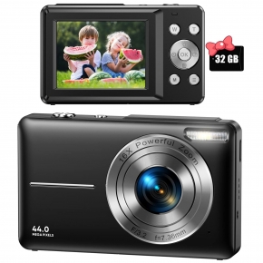 FHD 1080P 32GB Digital Cameras for Kids