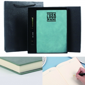 Journal Notebook w/ Pen Set & Gift Box
