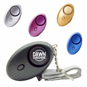 Personal Safety Alarm Keychain w/ LED Lights