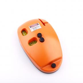 Orange Mouse Laser Magnet Level