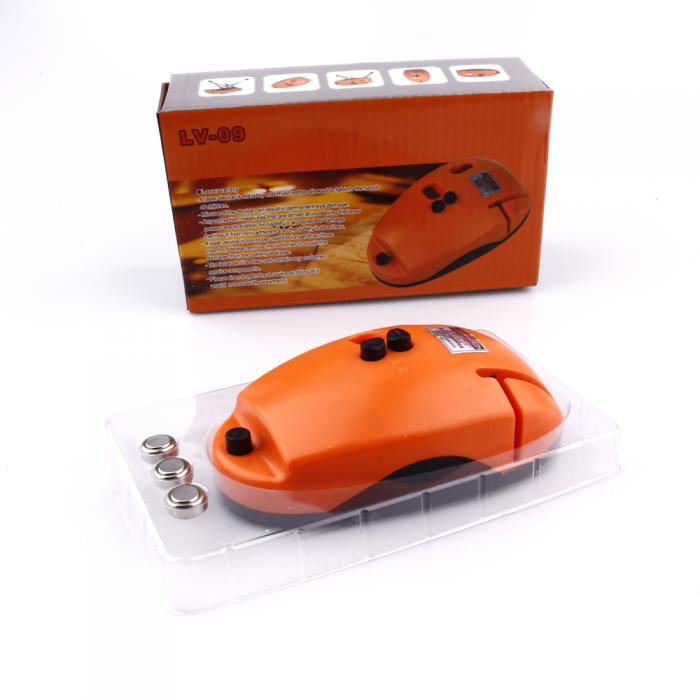 Orange Mouse Laser Magnet Level