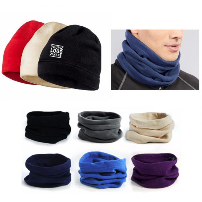 Multifunctional Polar Fleece Neck Warmer Scarf