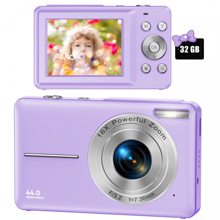 FHD 1080P 32GB Digital Cameras for Kids