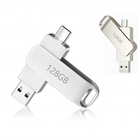 128GB  USB Flash Drive Type C Stick