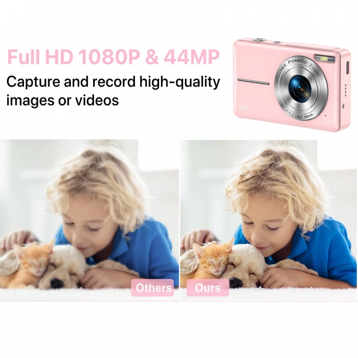 FHD 1080P Digital Cameras for Kids