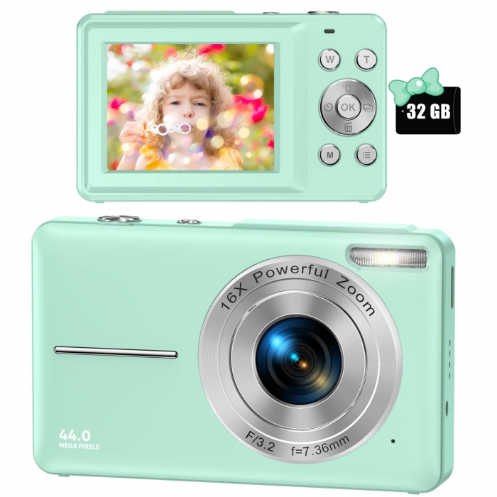 FHD 1080P 32GB Digital Cameras for Kids