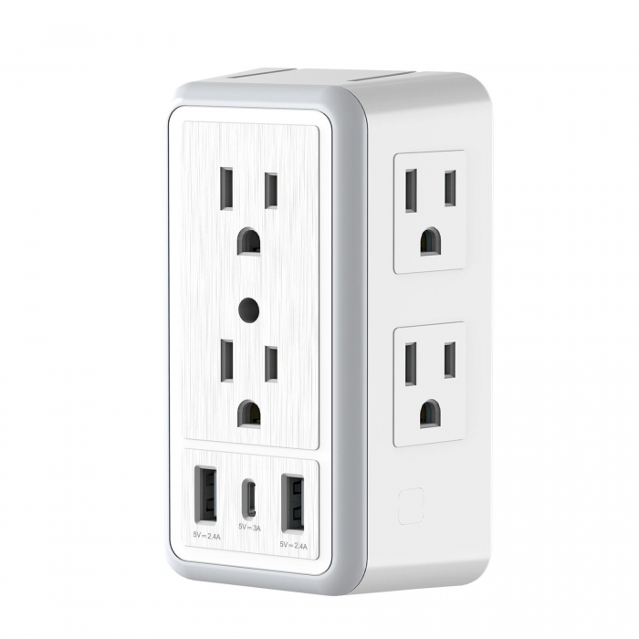 Wall Adapter Multi Plug Outlet Surge Protector