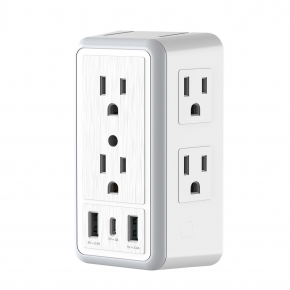 Wall Adapter Multi Plug Outlet Surge Protector