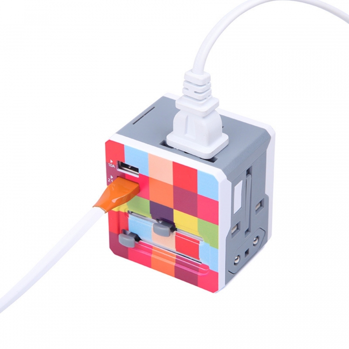 USB Travel Plug Adapter Promotional Electronic