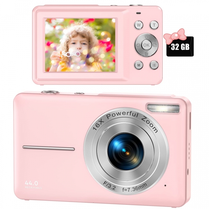 FHD 1080P 32GB Digital Cameras for Kids