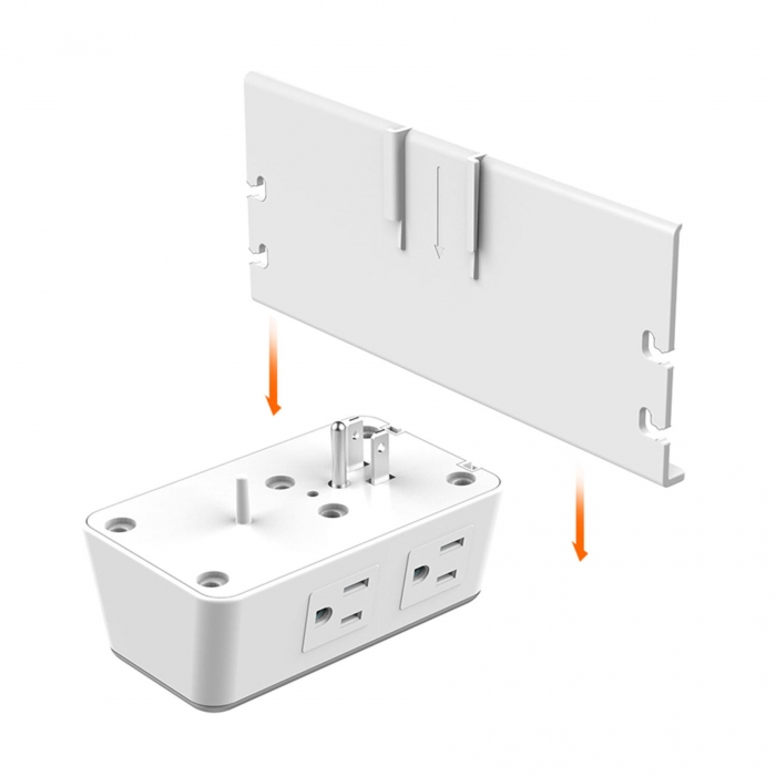 Wall Adapter Multi Plug Outlet Surge Protector