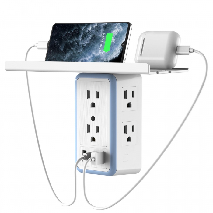 Wall Adapter Multi Plug Outlet Surge Protector