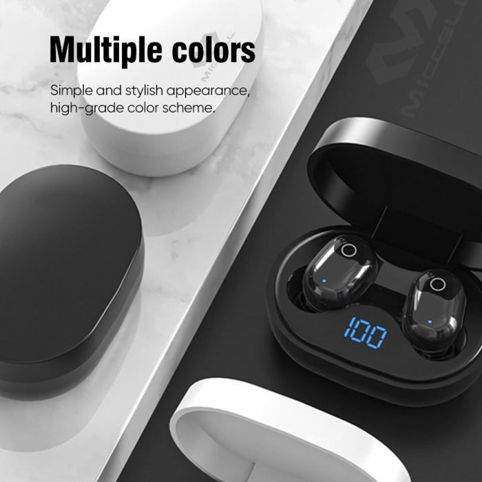 Wireless Bluetooth Earbuds with Charging Case