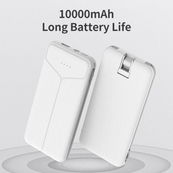 10000mAh Power Bank Portable With AC Wall Plug