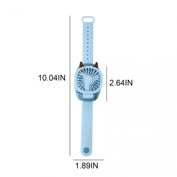 Portable Mini Handheld Fan Rechargeable Watch