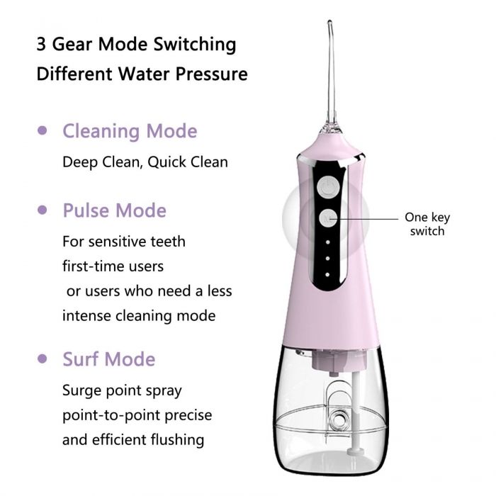 Portable Water Flosser Dental Teeth Irrigator