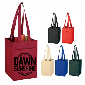 Wine Tote - 4 Bottle Bag