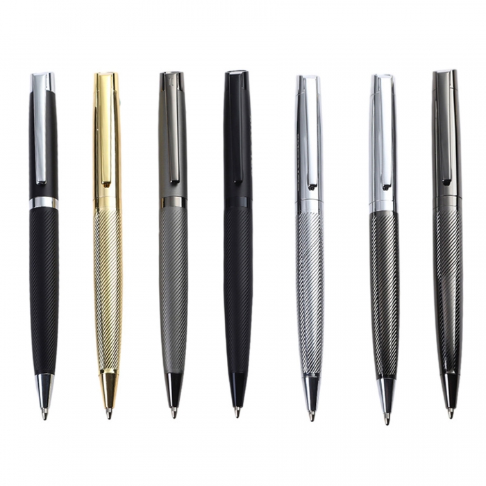 Electroplated Engraved Ballpoint Pen