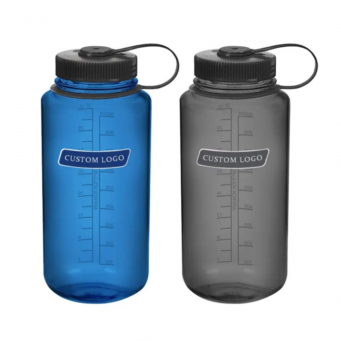 32OZ Flat Lid Handle Water Bottle