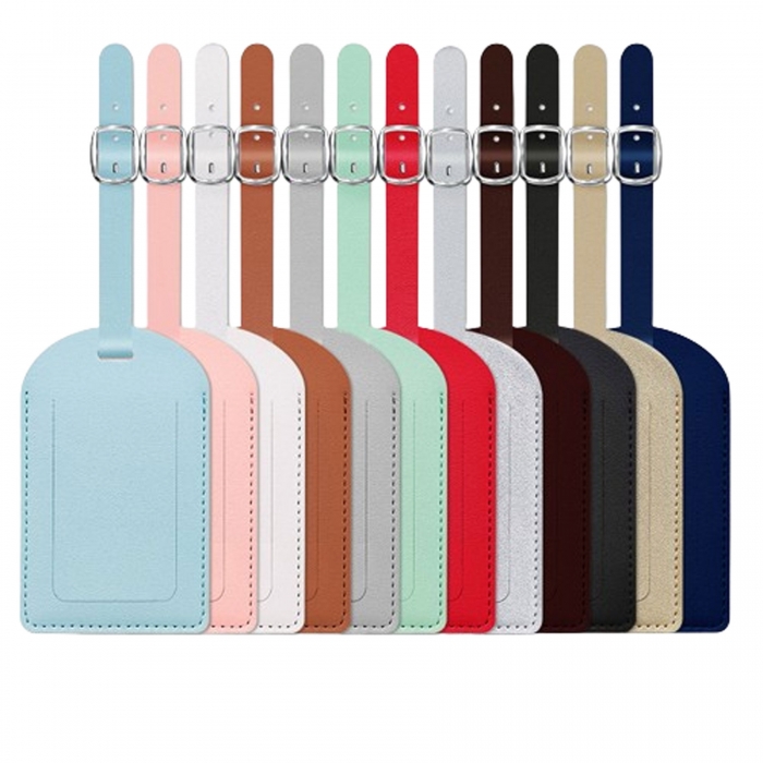 PU Leather Luggage Tag