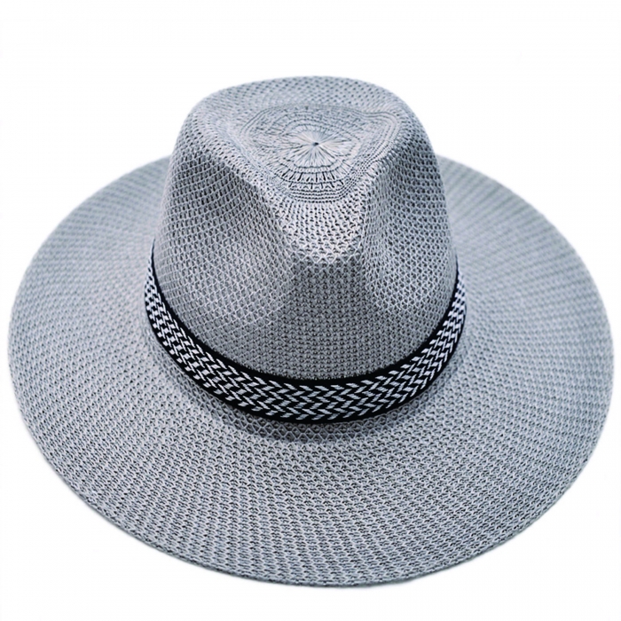 Unisex Sun Visor Straw Hat