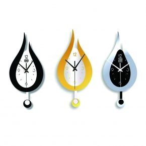 Stylish Acrylic Water Drop Wall Clock