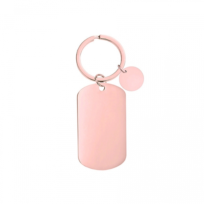 Dog Tag Key Chain