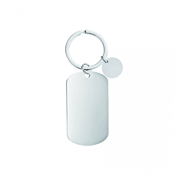 Dog Tag Key Chain