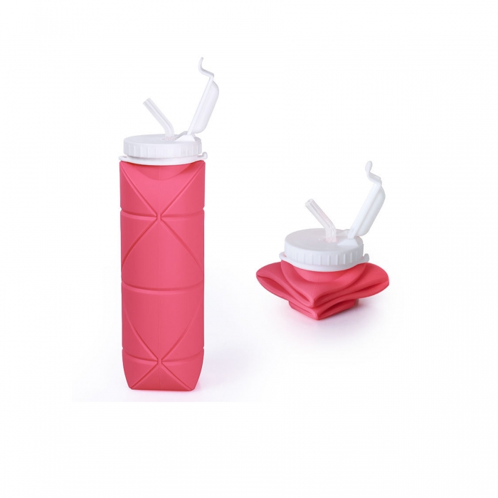 20 Oz. Silicone Stretchable Water Bottle