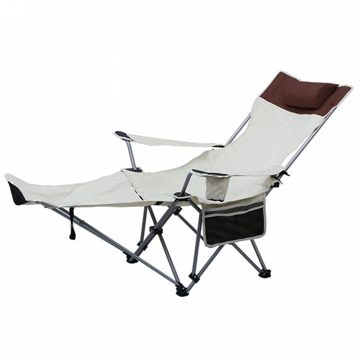 Outdoor Adjustable Camping Recliner