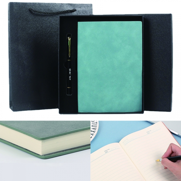 Journal Notebook w/ Pen Set & Gift Box