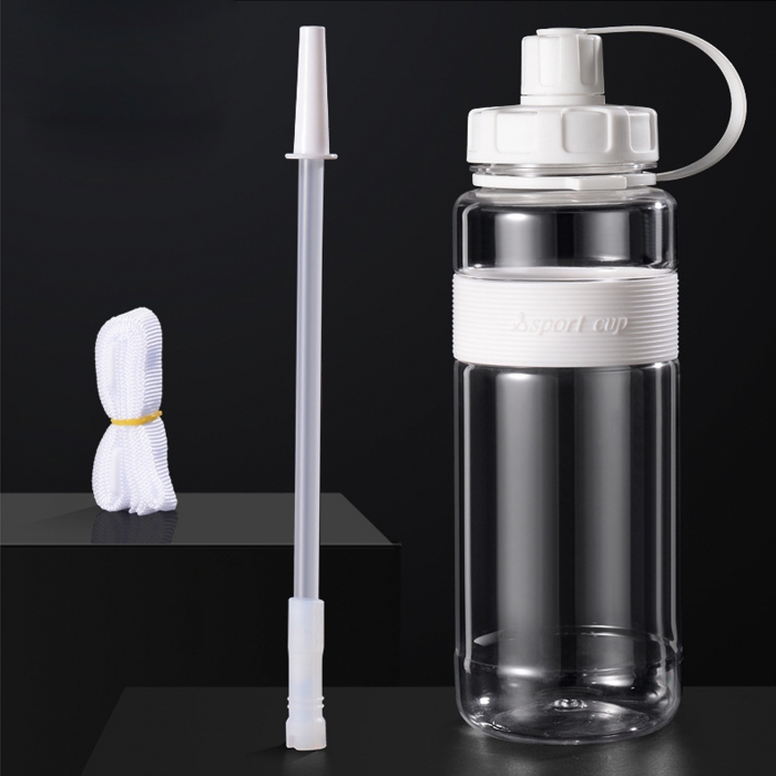 34 Oz. Sports Portable Water Bottle W/ Flip Straw