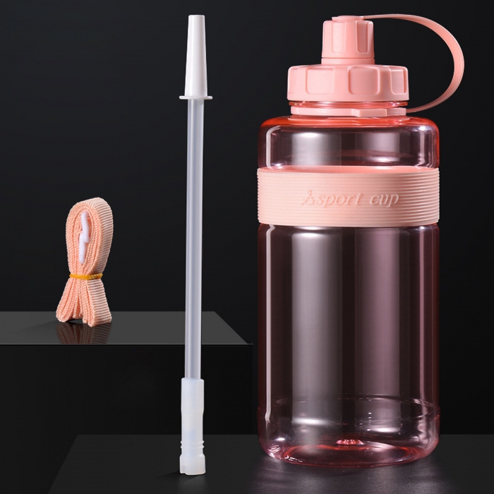 68 Oz. Sports Portable Water Bottle W/ Flip Straw