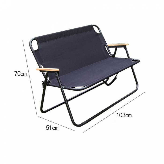 Outdoor Folding Double Camping Chair