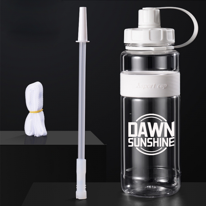 34 Oz. Sports Portable Water Bottle W/ Flip Straw