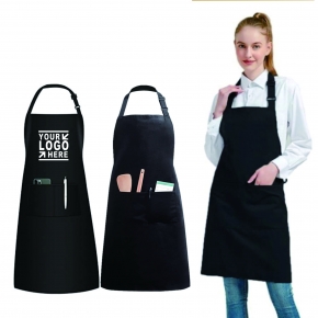 Bib Cooking Apron w/ Pockets