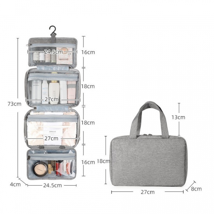 Portable Travel Cosmetic Bag