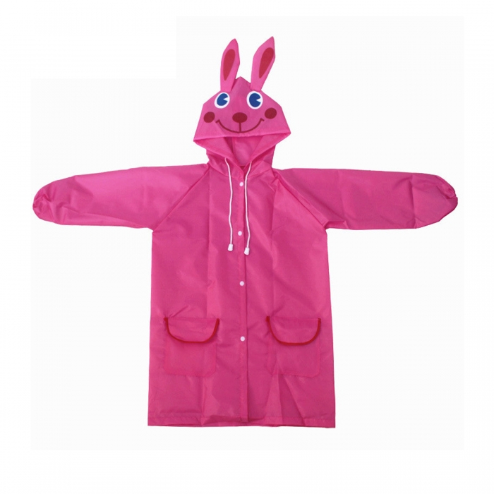 Child 3D Anmals Raincoat