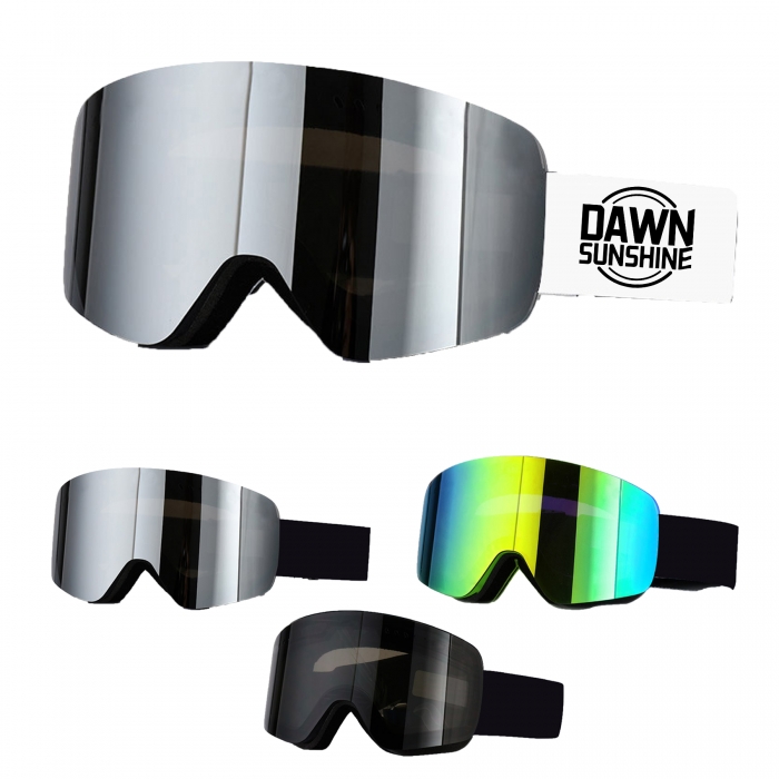 HD Magnetic Detachable Anti-Fog Ski Goggles