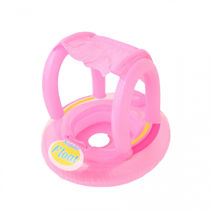 Child Swimming Float Ring W/ Sunshade