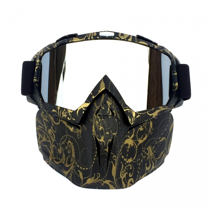 Anti-UV Detachable Motorcycle Riding Mask