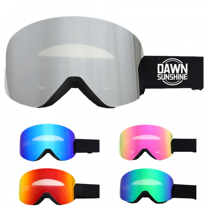 Double Layer Magnetic Ski Goggles