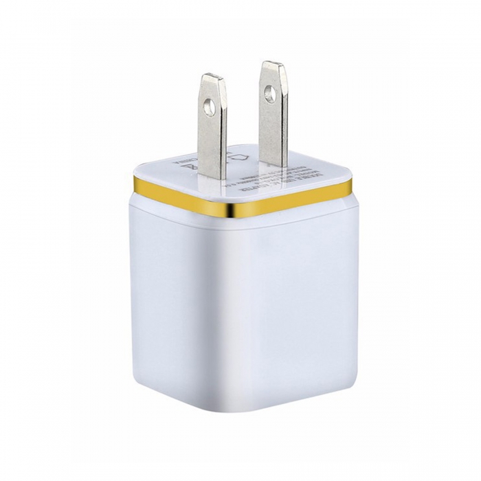 2.1Amp & 1Amp Double USB Wall Charger Plug