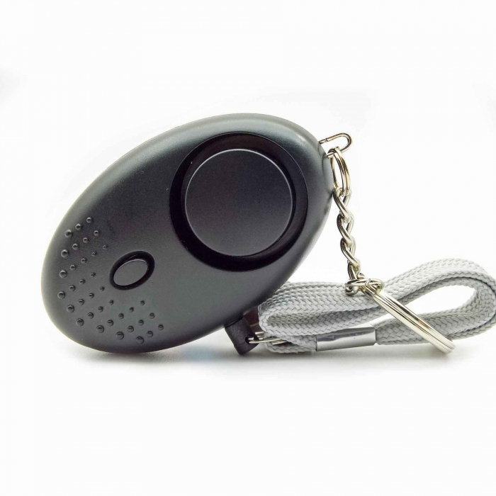 Personal Safety Alarm Keychain w/ LED Lights