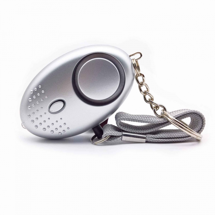 Personal Safety Alarm Keychain w/ LED Lights