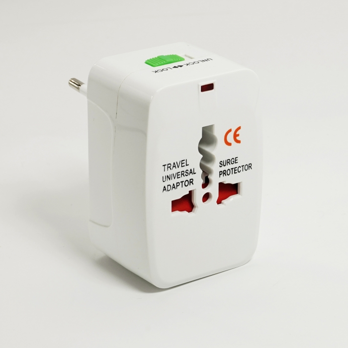 ECCE Universal White Travel Adaptor Plug